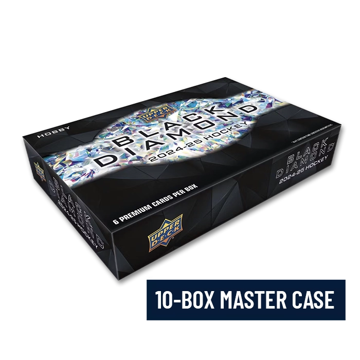 2024-25 Upper Deck Black Diamond Hockey Hobby 10-Box MASTER CASE